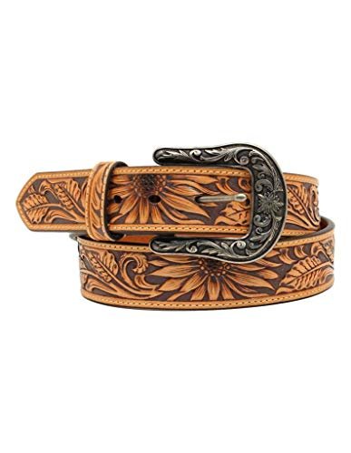 Nocona Women's Tooled Leather Belt