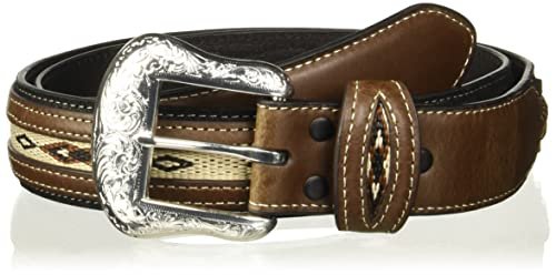 Nocona Men's Black Leather Belt