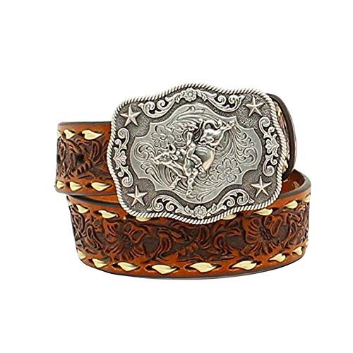 Nocona Boy's Longhorn Engravable Belt