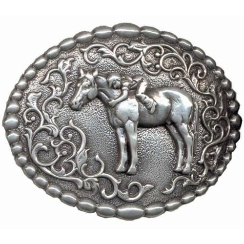 Nocona Baby Girl's Horse Head Buckle Western Belt