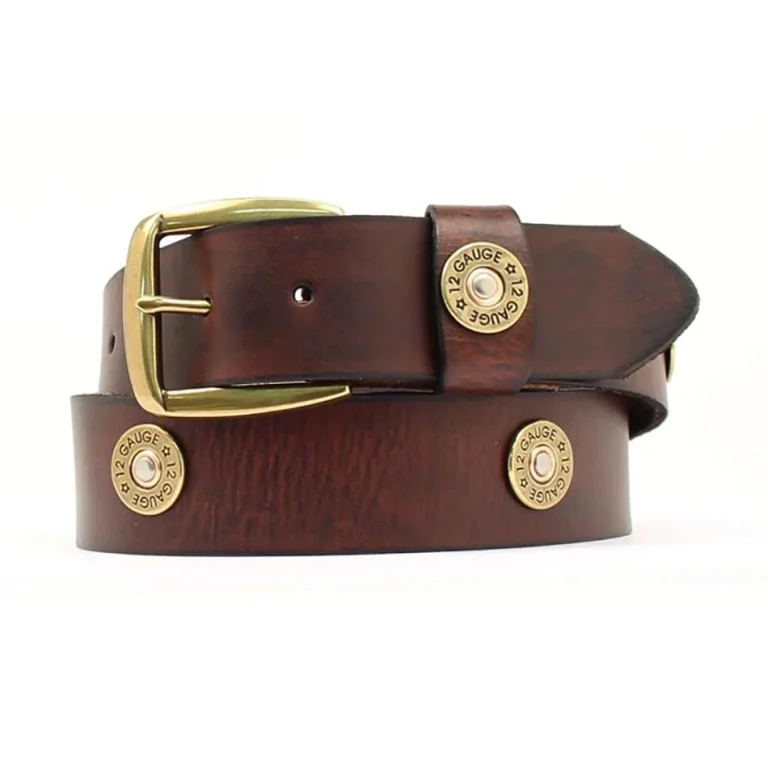 Nocona Men's Shotgun Shell Concho Belt